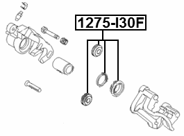 1275-I30F - FRONT BRAKE CALIPER REPAIR KIT (SET FOR TWO SIDES)