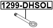 1299-DHSOL - TOW HOOK