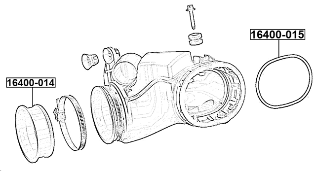 16400-014 - AIR INTAKE HOSE SEAL
