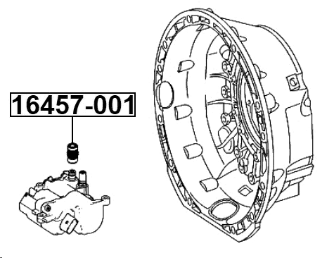 16457-001 - OIL GUIDE PIPE