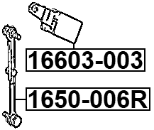 1650-006R - LINK, HEIGHT CONTROL SENSOR
