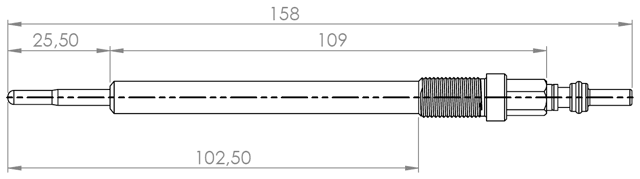 16642-005 - GLOW PLUG