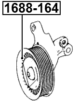 1688-164 - PULLEY IDLER