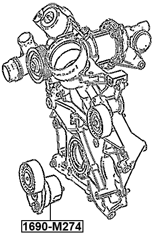 1690-M274 - BELT TENSIONER