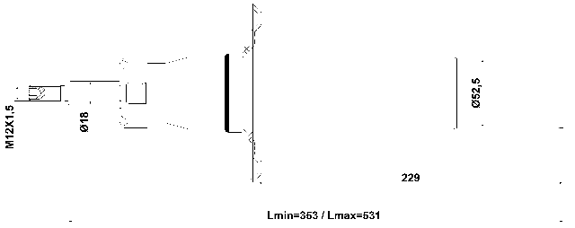 17110-002F - FRONT SHOCK ABSORBER GAS.TWIN TUBE