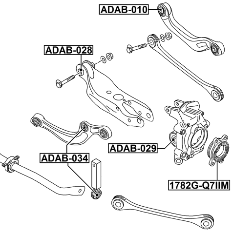 1782G-Q7IIM - WHEEL HUB