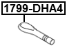1799-DHA4 - TOW HOOK
