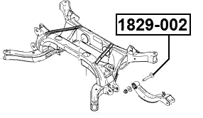 1829-002 - CAMBER ADJUSTING ECCENTRIC BOLT