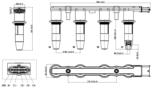 18640-001 - IGNITION COIL