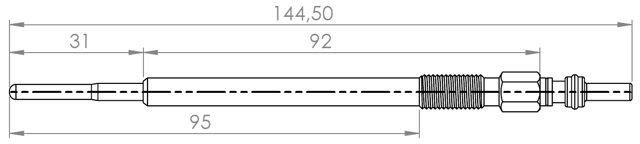 18642-003 - GLOW PLUG