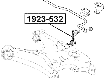 1923-532 - REAR STABILIZER LINK