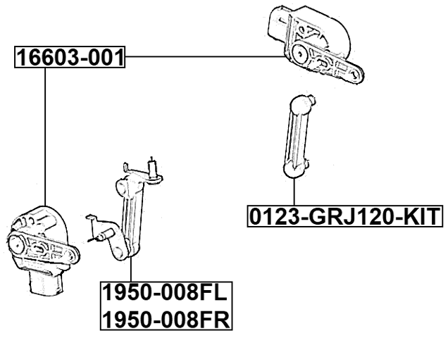 1950-008FL - LINK, HEIGHT CONTROL SENSOR