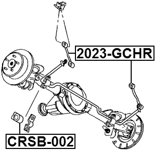 2023-GCHR - REAR STABILIZER LINK