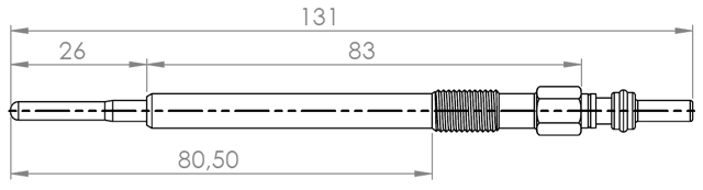 20642-001 - GLOW PLUG