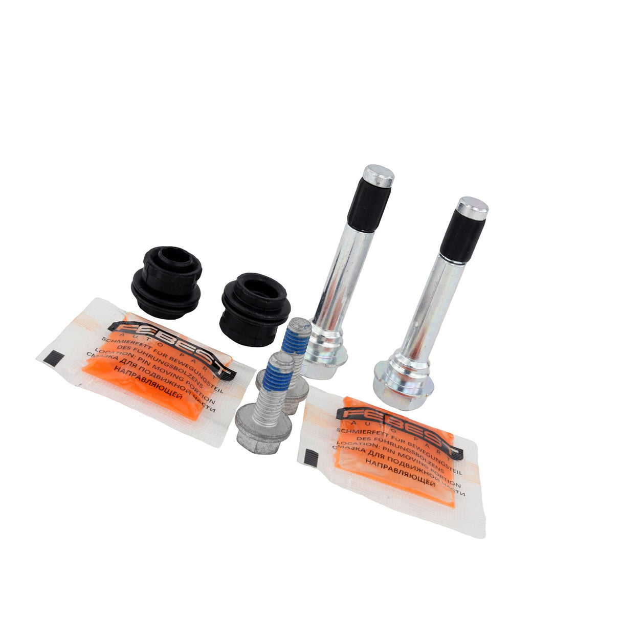 2074-WLR - REAR CALIPER SLIDE PIN KIT (SET FOR ONE SIDE) Braking System, Brake Caliper Repair Kits