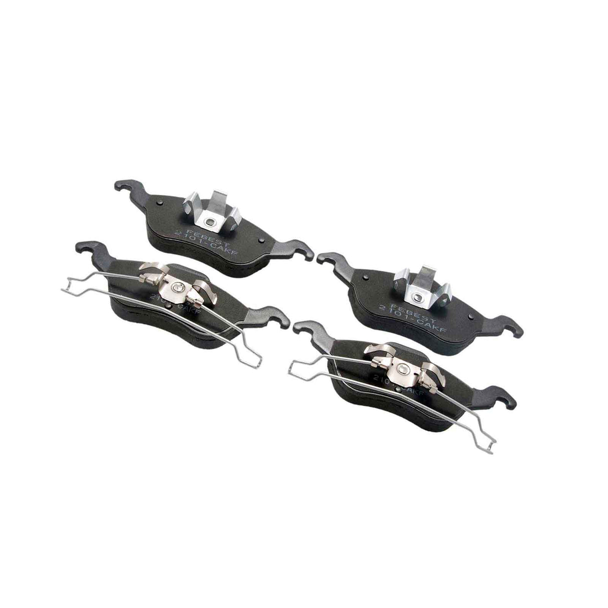 2101-CAKF - PAD KIT, DISC BRAKE, FRONT (WITH ANTI-RATTLE SPRING) Braking System, Brake Pads