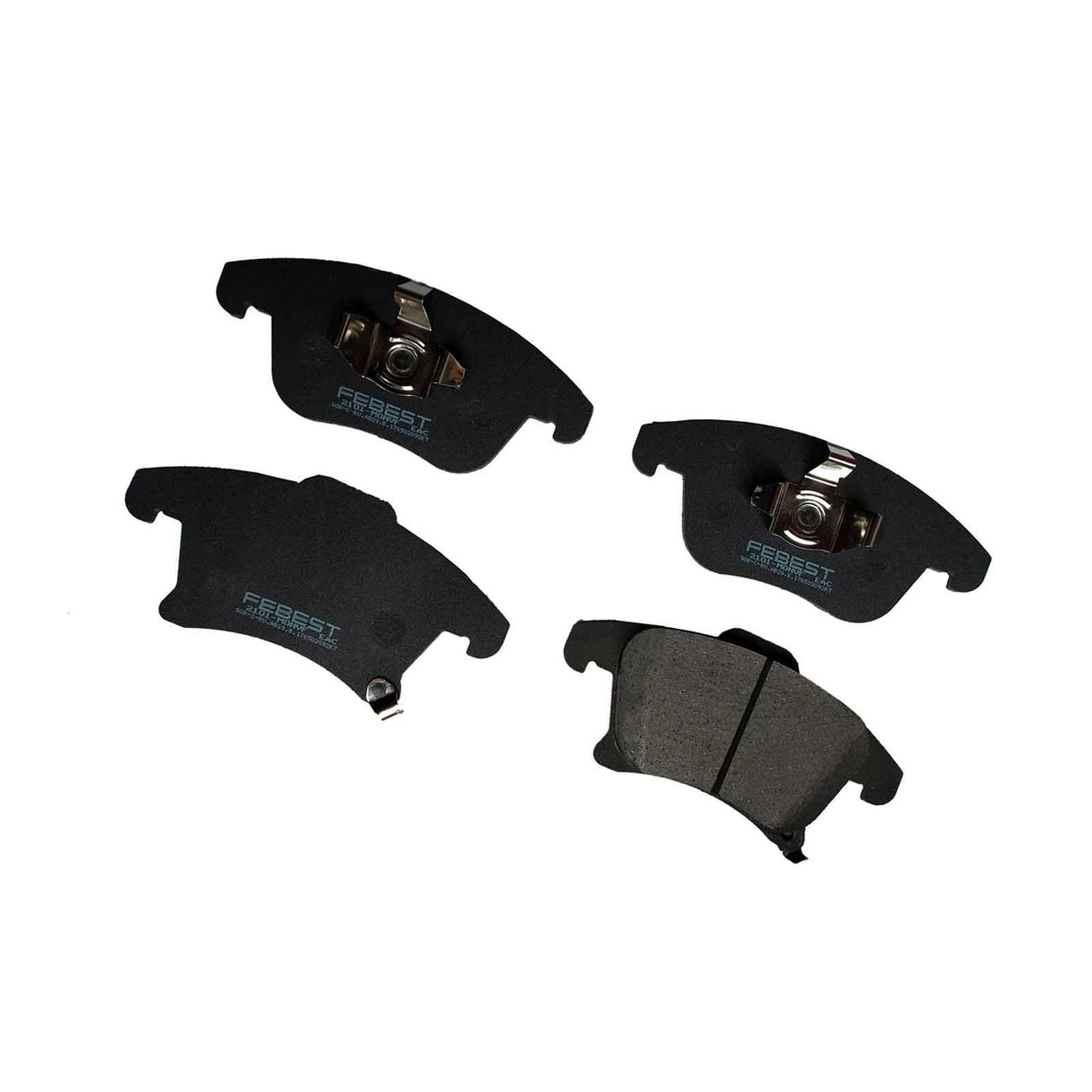 2101-MONVF - PAD KIT, DISC BRAKE, FRONT (WITH ANTI SQUEAL SHIM) Braking System, Brake Pads