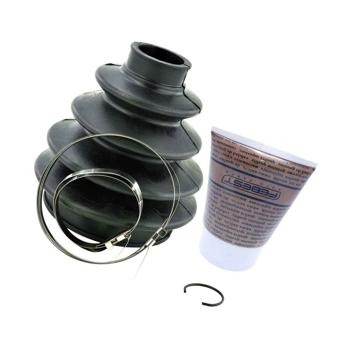 2117-FOCIIRUB - BOOT OUTER CV JOINT KIT 77.5X120X30.6 Rubber Parts, Cv Joint Boots