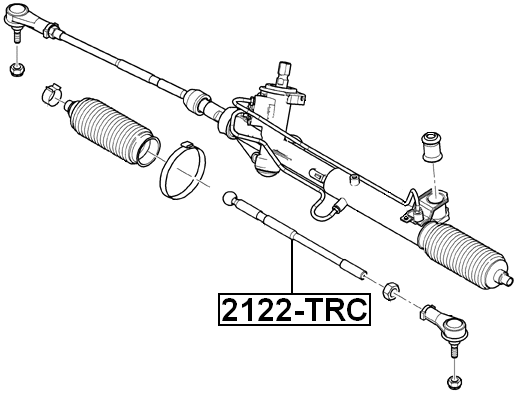 2122-TRC - STEERING TIE ROD