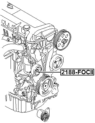 2188-FOCII - PULLEY IDLER KIT