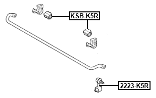 2223-K5R - REAR STABILIZER LINK