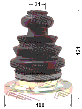 2315-B5 - BOOT INNER CV JOINT KIT 108X124X24