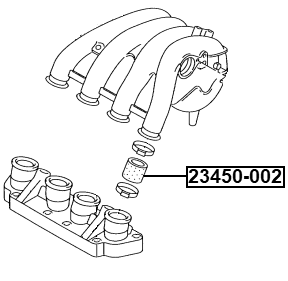 23450-002 - INTAKE MANIFOLD HOSE