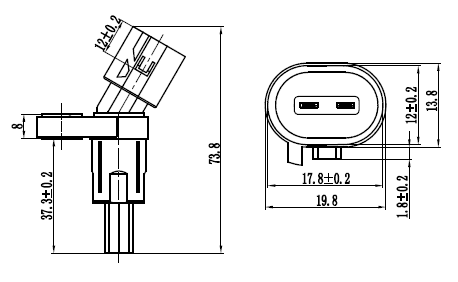 23606-001 - ABS SENSOR REAR