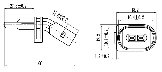 23606-004 - ABS SENSOR
