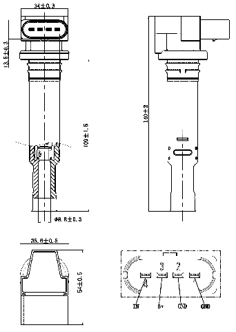 23640-002 - IGNITION COIL