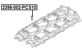 2398-002-PCS10 - BOLT PCS10