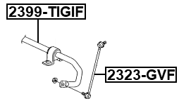 2399-TIGIF - STABILIZER FRONT D23