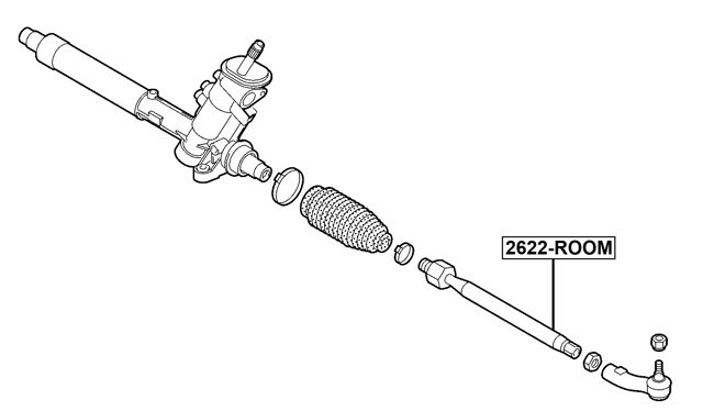 2622-ROOM - STEERING TIE ROD
