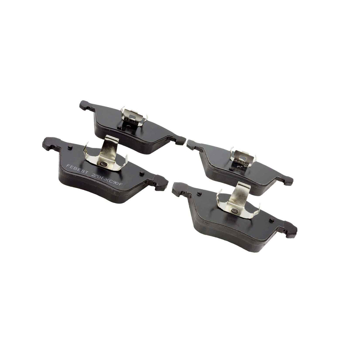 2701-XC90F - PAD KIT, DISC BRAKE, FRONT (WITH ANTI SQUEAL SHIM) Braking System, Brake Pads