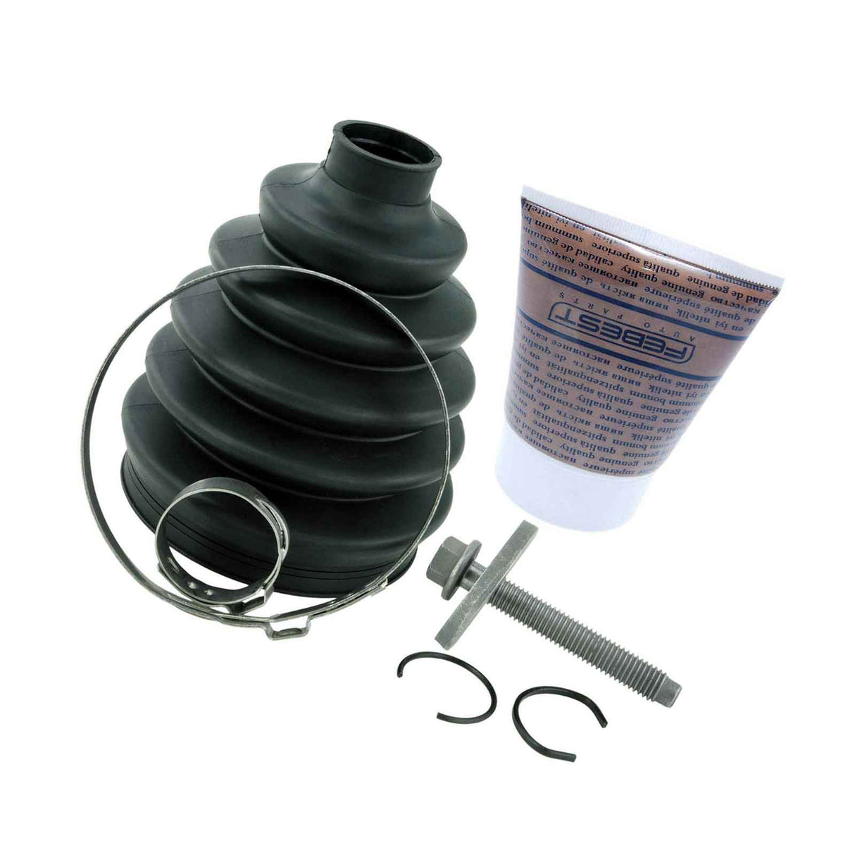 2717P-S80 - BOOT OUTER CV JOINT KIT PVC 92X129X26.7 Rubber Parts, Cv Joint Boots