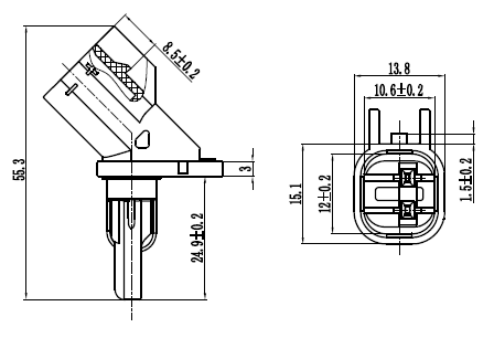 27606-003 - ABS SENSOR FRONT