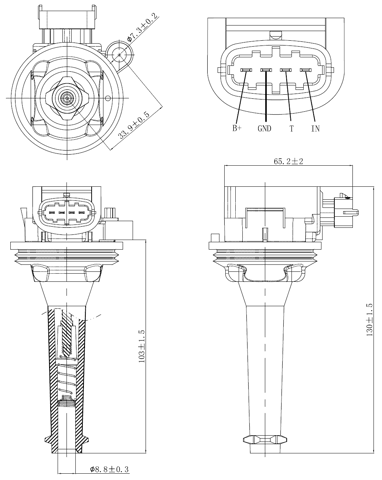 27640-002 - IGNITION COIL