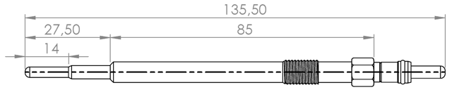 27642-002 - GLOW PLUG
