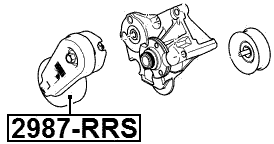 2987-RRS - TENSION PULLEY