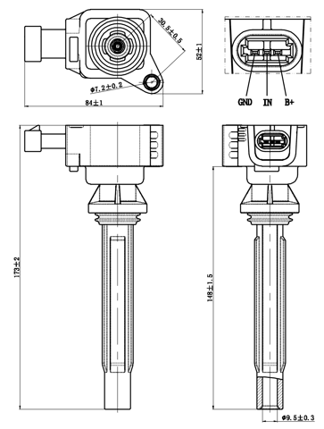 30640-005 - IGNITION COIL