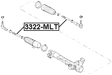 3322-MLT - STEERING TIE ROD