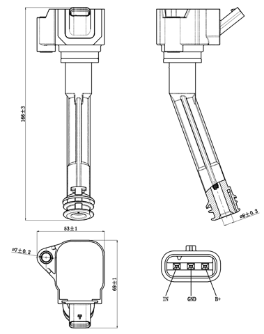 35640-002 - IGNITION COIL