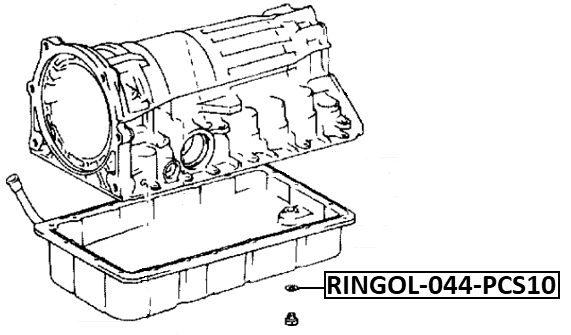 88430-121622X - GASKET, GEARBOX DRAIN PLUG