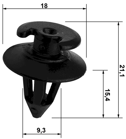 88570-001 - RETAINER CLIP