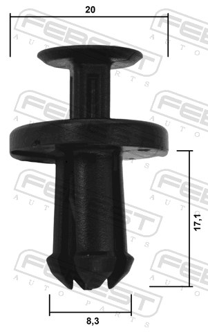 88570-097 - RETAINER CLIP
