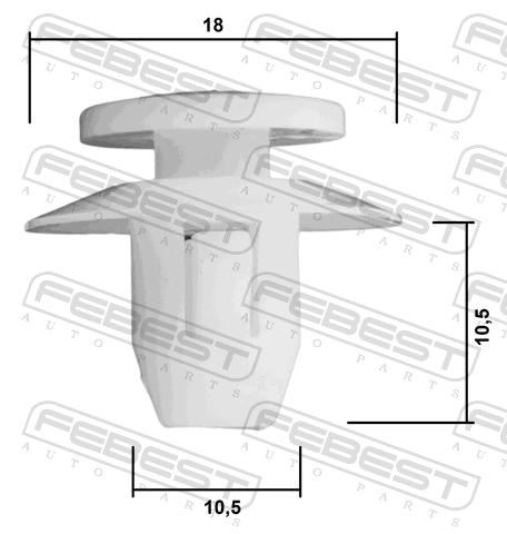88570-098 - RETAINER CLIP
