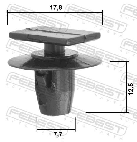 88570-129 - RETAINER CLIP