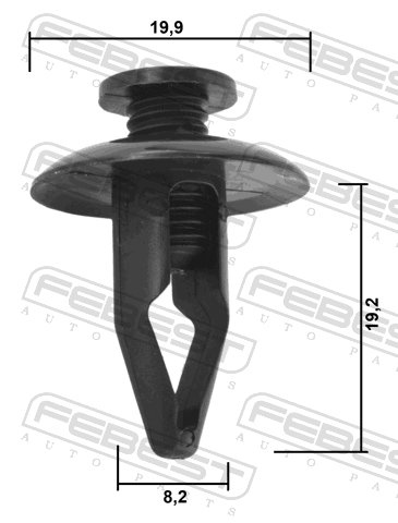 88570-136 - RETAINER CLIP