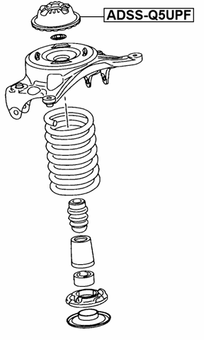 ADSS-Q5UPF - FRONT SHOCK ABSORBER MOUNTING