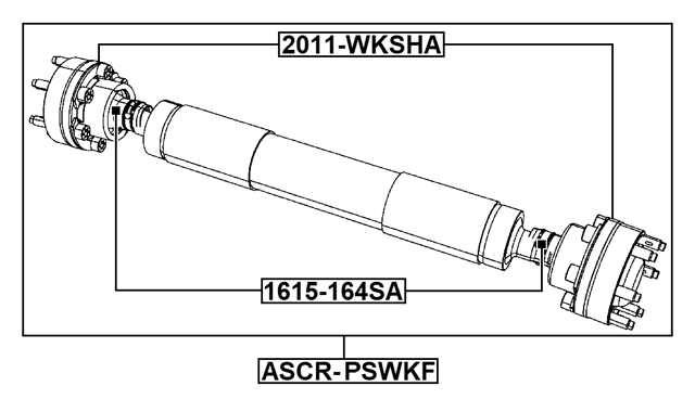 ASCR-PSWKF - PROPELLER SHAFT